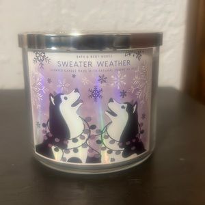 Sweater weather 3 wick candle
